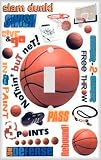 Basketball Montage Decorative Switchplate Cover