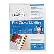 MultiUse Premium Paper, 98 Brightness, 24lb, 8-1/2 x 11, White, 5000 Shts/Ctn