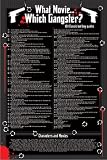 What Movie, Which Gangster? (Movie Quotes) Movie Poster Print - 24 X 36