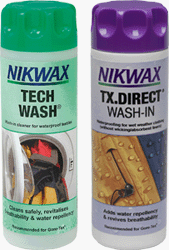 Nikwax Tech Wash/Tx. Direct Twin Pack Clean/Proof Value Pack - 0.3lt