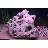 Deep Blue Professional ADB80401 Large Texas Holey Rock Synthetic Coral for Aquarium, 12-Inch