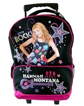 Disney character full size rolling luggage- Hannah Montana rolling backpack