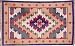 Handmade-Rugs Cotton Dhurrie Multicolored Asian-Influence Indian-Style (jrg019)