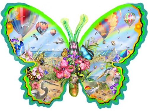 Flying High Shaped 1000 pc