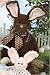 Fudge 15" Chocolate-Scented Easter Plush Stuffed Animal Bunny by Bearington