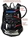 Sports Imagery-Hydration Pack Premium Backpack Daypack with 3.0L(100oz) Water Bladder.3 Large Storage Compartment Rucksack For Hiking-Running-Cycling-Climbing-Skiing For Men,Women, Kids