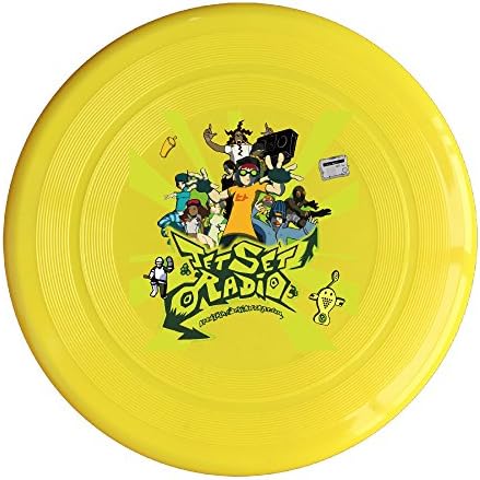 C56NP Jet Set Radio Zerochan Anime High Quality Plastic Frisbee Disk Yellow (3colors)