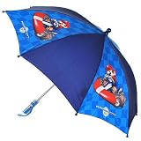 Nintendo Wii Super Mario Brothers Mario Kart Kids Umbrella