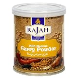 Rajah Madras Curry Powder Mild, 3.52-Ounce Unit (Pack of 6)