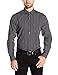 Axist Men's Vertical Stripes Long Sleeve Woven Shirt