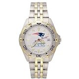 LogoArt New England Patriots Allstar Stainless Steel Watch