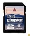 Kingston 32 GB SDHC Class 4 Flash Memory Card SD4/32GB