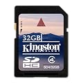 Kingston Technology 32GB SDHC SD Card Class 4