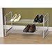 Household Essentials Stackable Two-Tier Shoe Rack, Chrome