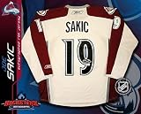 Joe Sakic Colorado Avalanche White Reebok Premier Jersey - NHL Replica Adult Jerseys