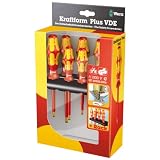 Wera Kraftform Plus 160i/6 Insulated Professional Screwdriver Set, 6-Piece