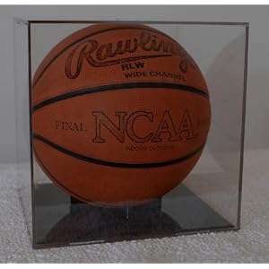 NBA NCAA Grand Stand Basketball Display Case with UV Protection by 