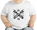 Rock forever オーガニックベビーTシャツ 12 - 18 Months