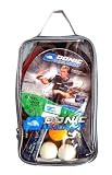 Donic-Schildkröt Tischtennis Persson 400 2er Set in Tasche (2 Schläger, 1 Tasche, 3 Bälle 1*)