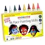 Make Hundreds of Facial Designs With This Set Of 96 Face Paint Sticks
