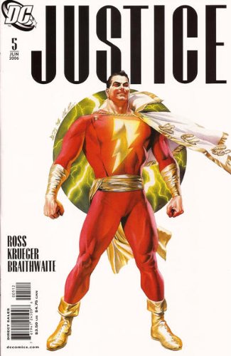  Justice#5 Second Printing - Shazam Cover
