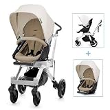 Orbit Baby G2 Color Packed Stroller in Black Khaki