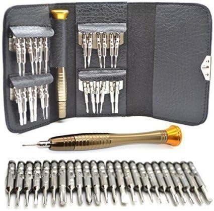 Skylly 25 in 1 Screwdriver Set Repair Tools Kit For iPhone 5S 6 Samsung HTC LG Cellphone Professional Toolkit