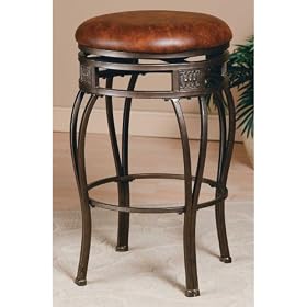 Click here to buy Hillsdale Furniture 4361-831 Montello Backless Swivel Bar Stool, by Hillsdale Furniture.