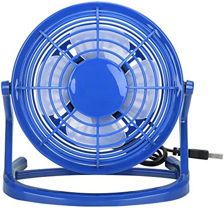 ATAR Computer USB Cooling Fan,Ultra Quiet Plastic USB Mini Desktop Fan for Laptop,PC,Computer,Notebook fo Home and Office (Blue)
