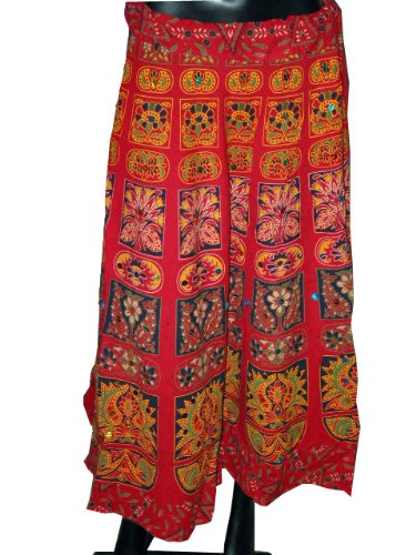 Cotton Long Skirt-designer Women's Cotton Barmer Block Print Skirt Summer Spring Dress India Size 36 Inches