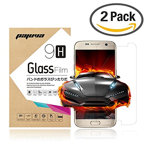 Samsung Galaxy S7 Screen Protector, Pajuva® Premium 9H Ultra Clear Screen Protector 0.3mm for Galaxy S7 Lifetime Warranty [NOT Support Samsung S7 Edge] (2 Pack)