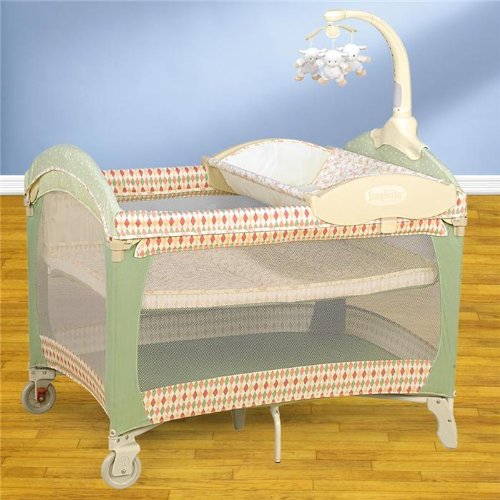 Buy Low Price Simplicity Simplicity Travel Tender – Bassinet & Changing Table, Mobile & Vibration 5501FEL