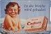 Blechschild Cadum Seife - 1 x die Woche wird gebadet