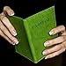 Passport Cover, Case, Holder for Travel, Animal Friendly Leather, 10 Colors - Green