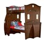 Powell Shiver Me Timbers Wooden Bunk Bed, Twin