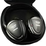 Foldable Comfortable Stereo Acoustic Noise Noise Canceling On-ear Headphones with Gift Case and Dual Plug Adaptor