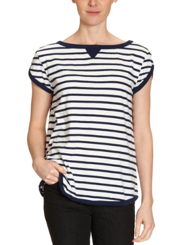 CAMPUS Damen T-Shirt 241 2051 51031, Gr. 36 (S), Blau (870) Preisvergleich
