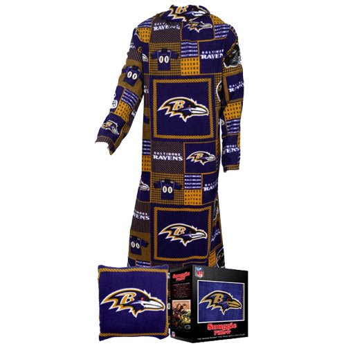 Baltimore Ravens Snuggie Pillow