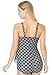 Delta Burke Women's Plus Size Swimsuit With Sarong Styling, &Copy;