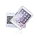 iPad Mini Keyboard, Moleboxes Swivel 360 Degree Rotatable Bluetooth Keyboard Case - IPad Mini Bluetooth Keyboard - Compatible IPad Mini 3 / IPad Mini 2 / IPad Mini (Silver)