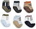 Carter's Hosiery Baby-boys Newborn 6 Pack Comp Sneakers Socks
