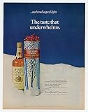 1972 ...and to all a good light Four Roses Whiskey Christmas Print Ad (6600)