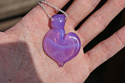 Purple Slyme Heart Pendant