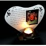 His Smile Memorial Poem & Photo Candle Holder by Parmy UK Ltd