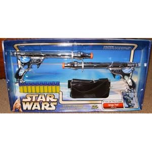 Star Wars Jango Fett Action Set with Dual Nerf Dart Launchers by