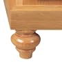 Paint grade 3-5/8'' x 4''Split French Country Bun Foot