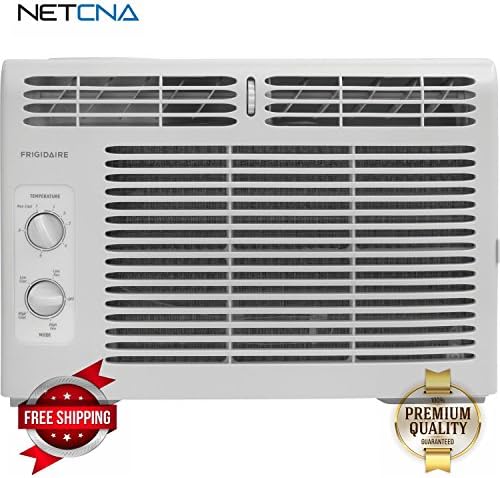 Frigidaire FFRA0511R1 5, 000 BTU 115V Window-Mounted Mini-Compact Air Conditioner with Mechanical Controls
