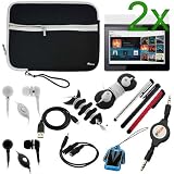 GTMax 14pc Essential Accessories Bundle Black Neoprene Zipper Case Kit for Sony Tablet S S1 SGPT111US/S & SGPT112US/S Wi-Fi Tablet Reviews
