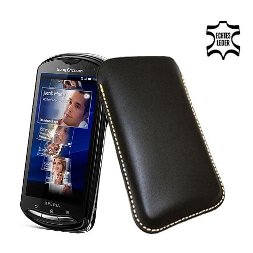 Sony Ericsson Xperia Pro Hülle Tasche Etui Ledertasche Handytasche
