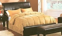 Hot Sale Dark Brown Faux Leather Queen Size Bed Headboard